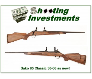 Sako 85 M Classic in 30-06 as new and perfect!
